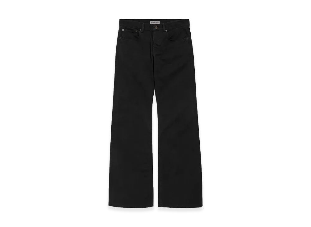 BALENCIAGA Women's Relaxed Fit Jeans "Black"