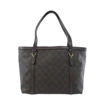 Gucci GG Supreme Tote Bag "Brown"