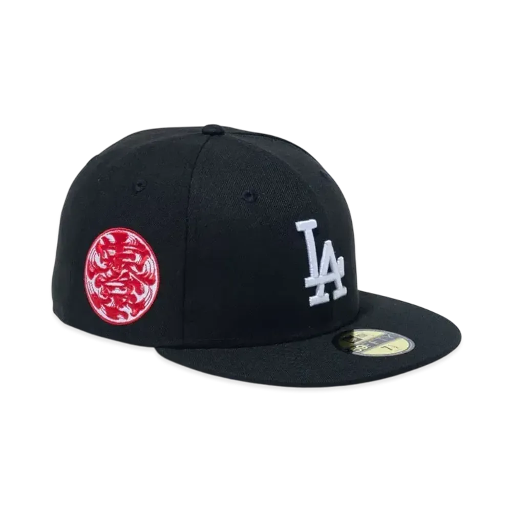 NEW ERA MLB Tokyo Series 2025 59Fifty Los Angeles Dodgers Tokyo Side Patch "Black"