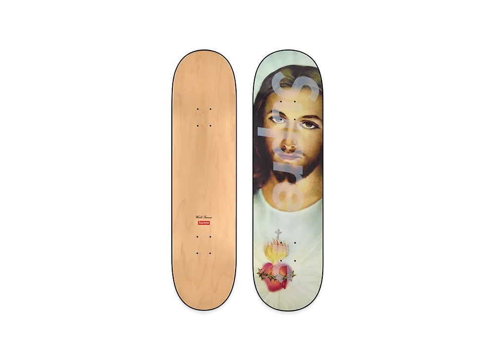 Supreme Prayer Card Skateboard "Multicolor"