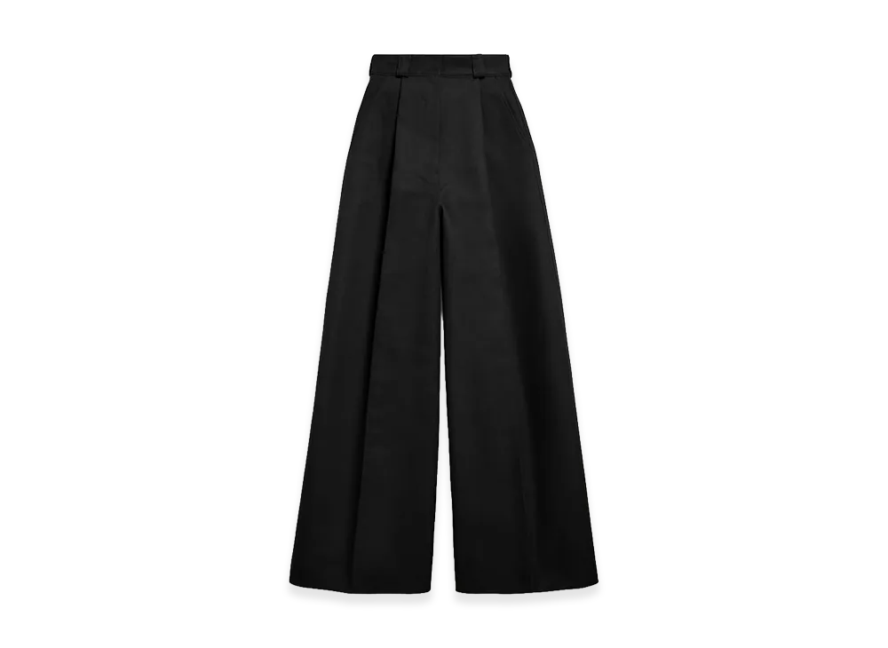 BALENCIAGA Women's High Waist Pants "Black"