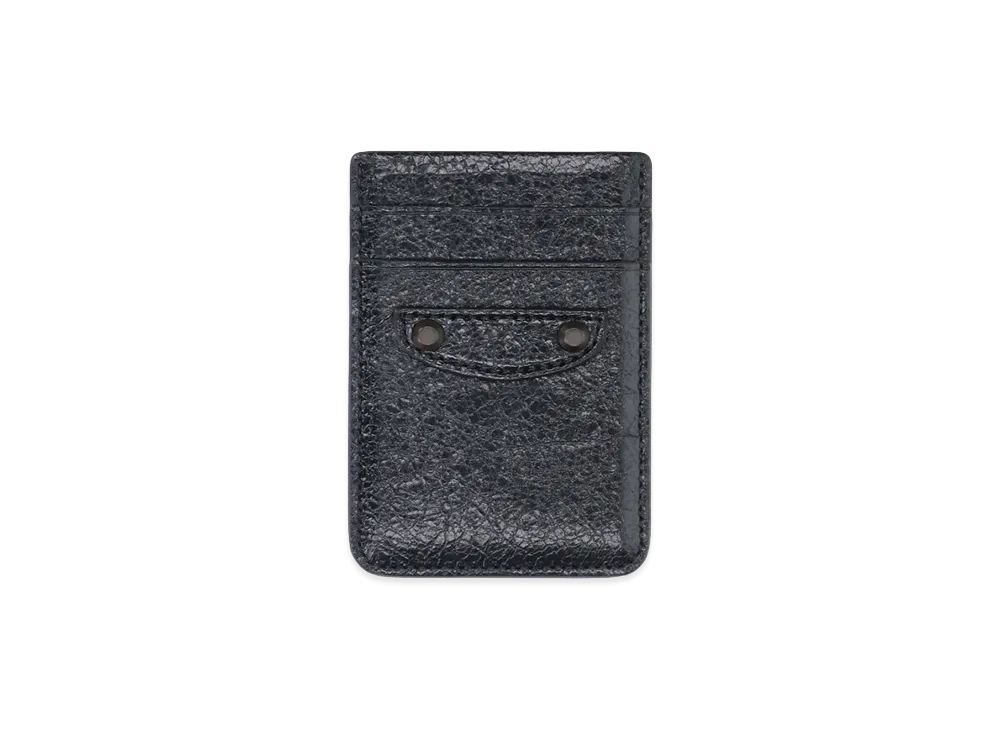 BALENCIAGA Le City Magnet Card Holder "Black"