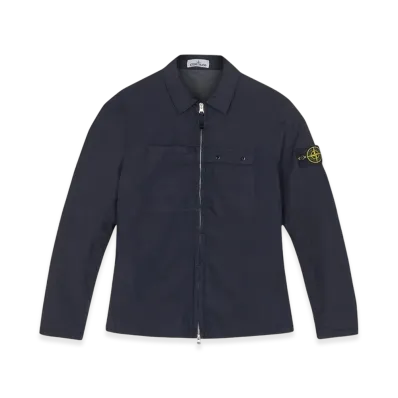 Stone Island 10404 Two Pocket Nylon Overshirt - 20FW "Navy Blue"