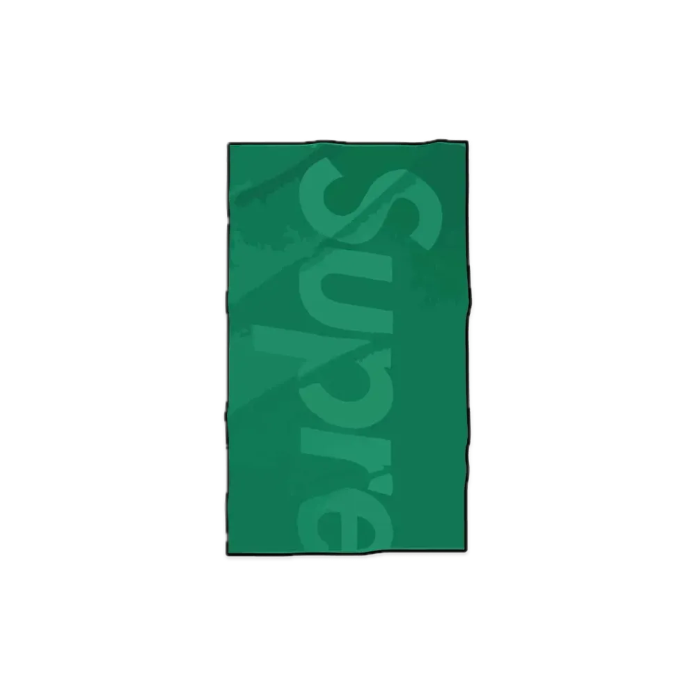 Supreme Tonal Logo Towel "Green"