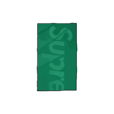 Supreme Tonal Logo Towel "Green"