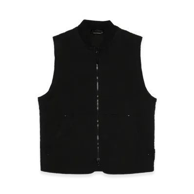 Stone Island Cotton Linen Quilted-TC_S.I. Ghost "Black"