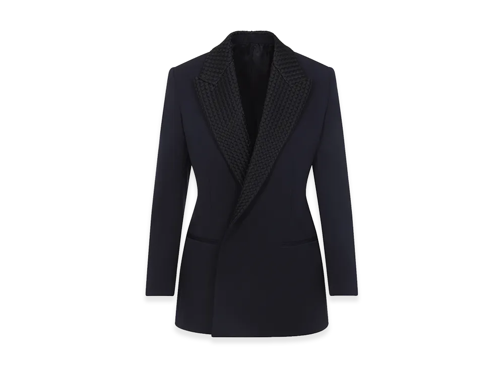 Bottega Veneta Women's Jackets "Dark Blue"