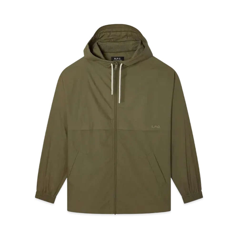 A.P.C. Joe Windbreaker "Military Khaki"