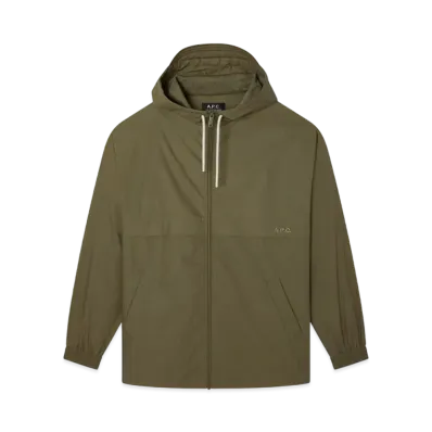 A.P.C. Joe Windbreaker "Military Khaki"