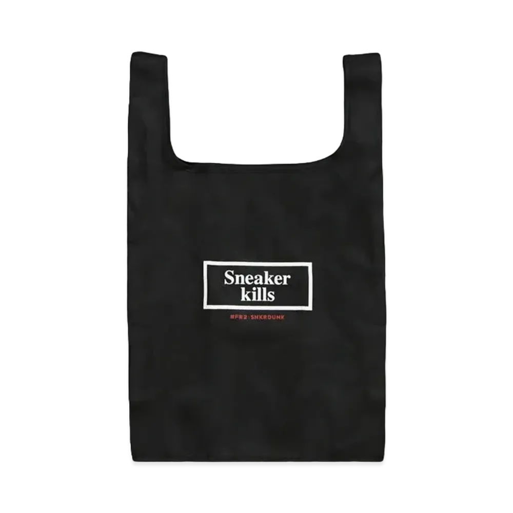 SNKRDUNK collaboration with #FR2 Icon Marche bag "Black"