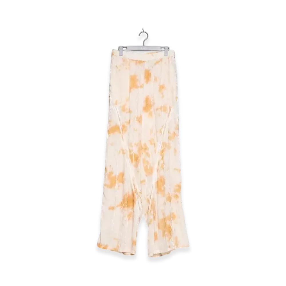 MASU Long Zip Easy Pants "White"