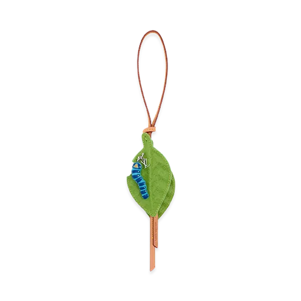 Louis Vuitton Bag Charm LV Caterpillar "Green"