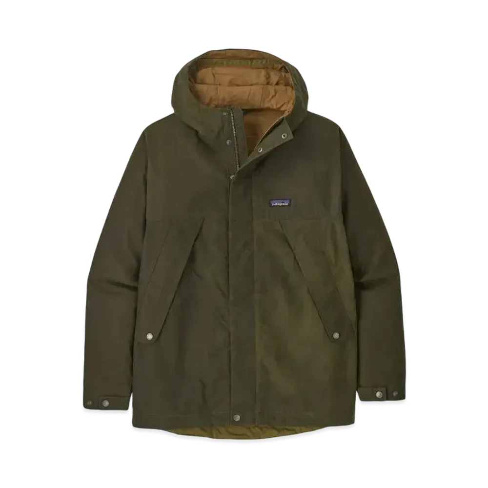 Patagonia Men's Waxed Cotton Jacket "Basin Green"