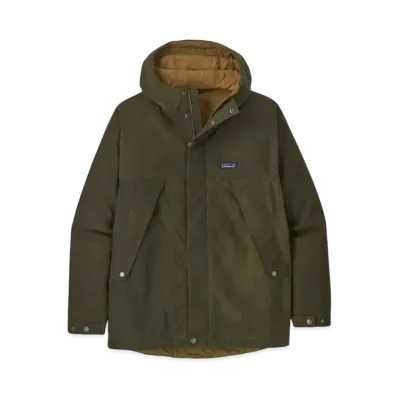 Patagonia Men's Waxed Cotton Jacket "Basin Green"