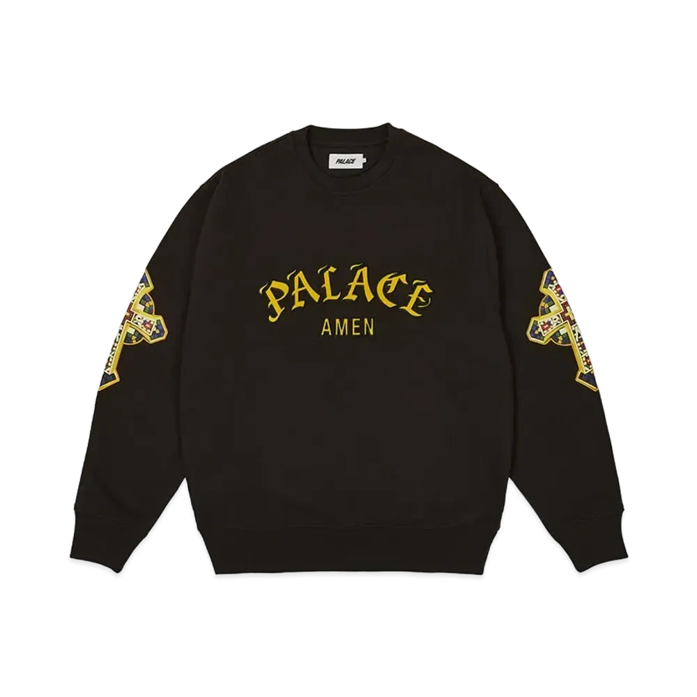 PALACE Saints Crew "Black"