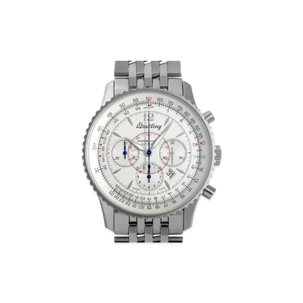 Breitling Navitimer Montbrillant 38 Japan Edition "Silver/Stainless Steel"