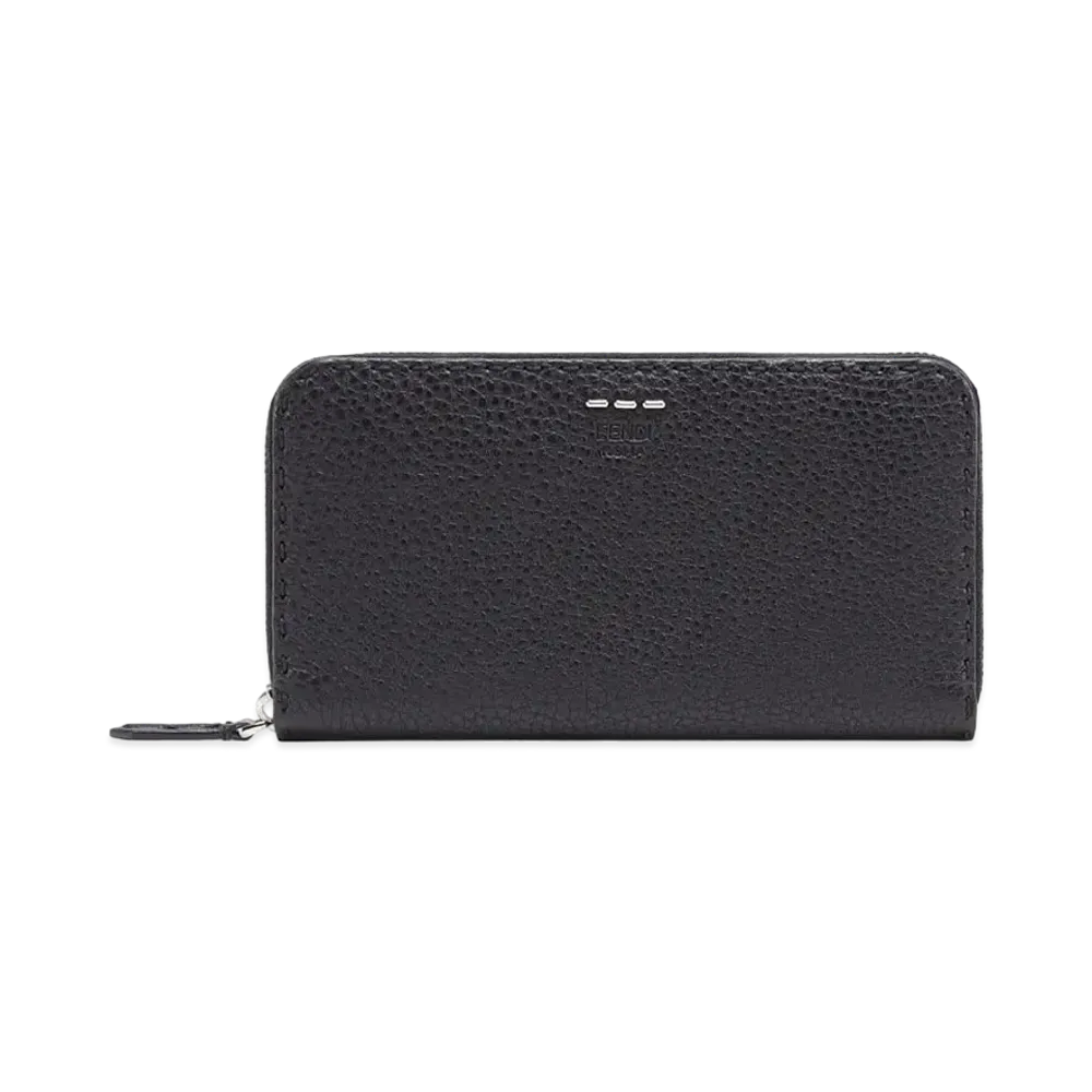 FENDI Zip-Around Wallet Leather "Black"