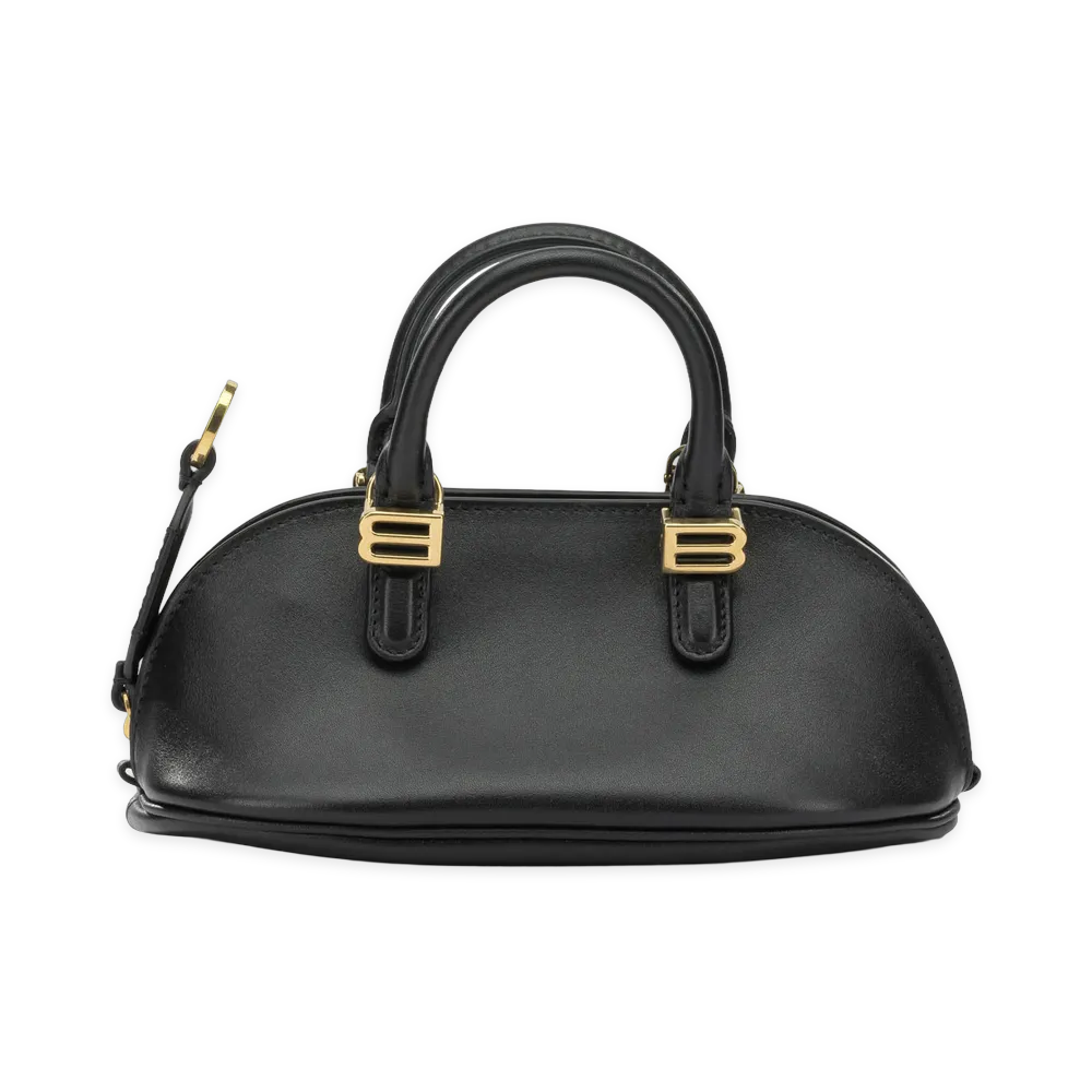 BALENCIAGA Women's Bolero Nano Small Handbag "Black"