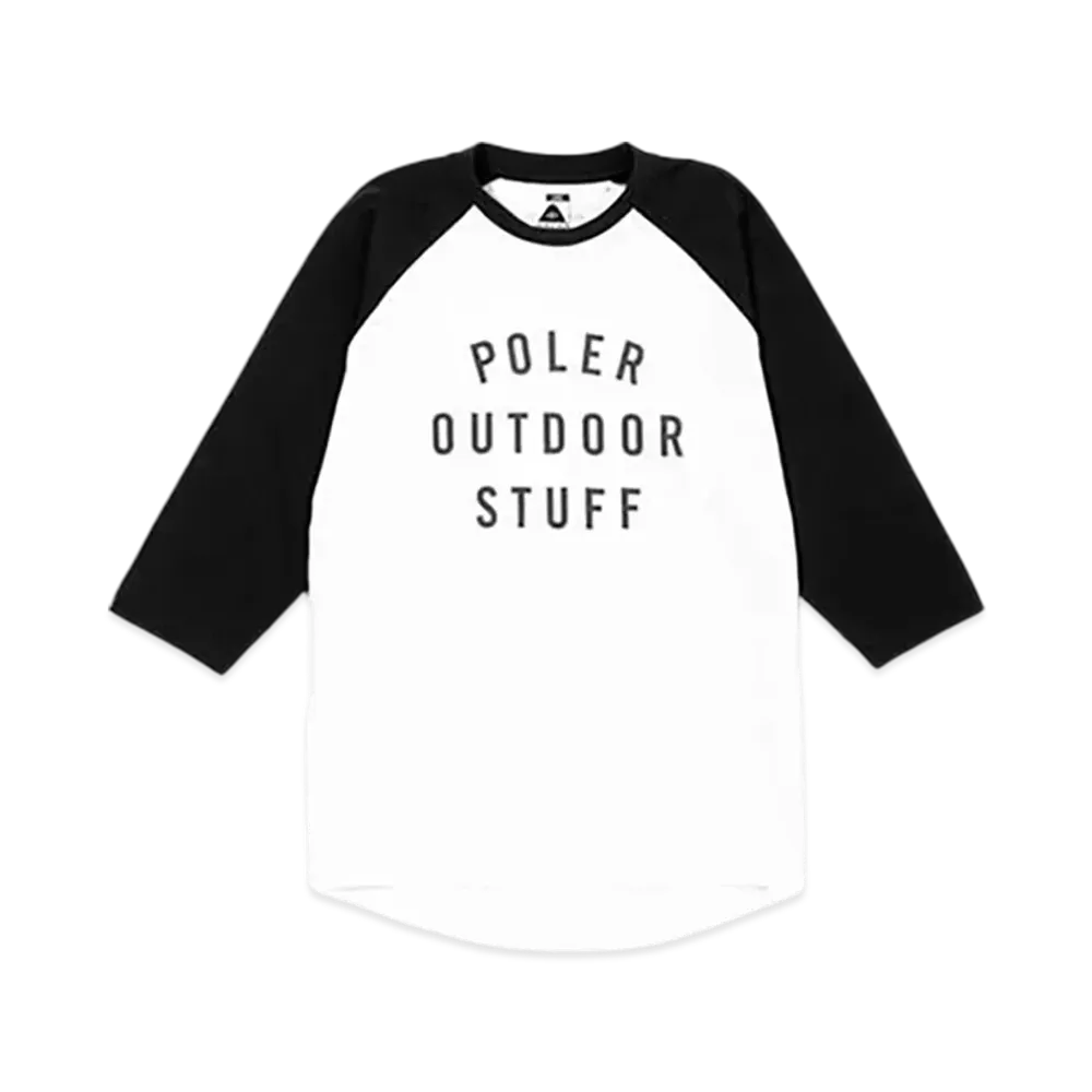 POLeR Raglan Tee "Black"