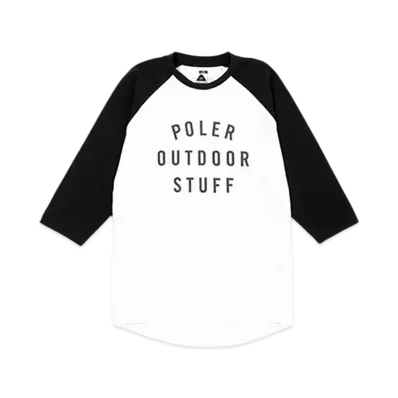 POLeR Raglan Tee "Black"