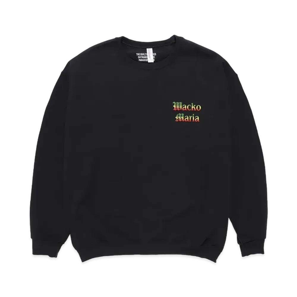 WACKO MARIA SWEAT SHIRT "Black"