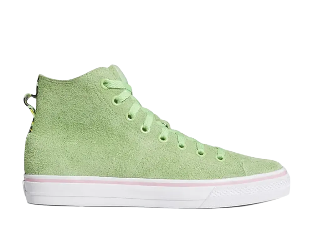 Na-Kel Smith × adidas Nizza Hi "Spring Green/Cloud White"
