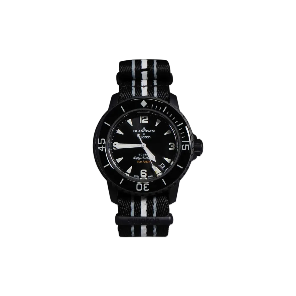 Blancpain x Swatch Bioceramic Scuba Fifty Fathoms Collection "Ocean of Storms"