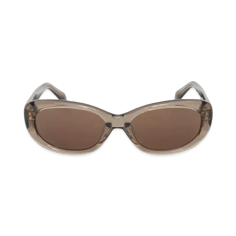 Stussy June Sunglasses "Brown Crystal / Brown Lens"