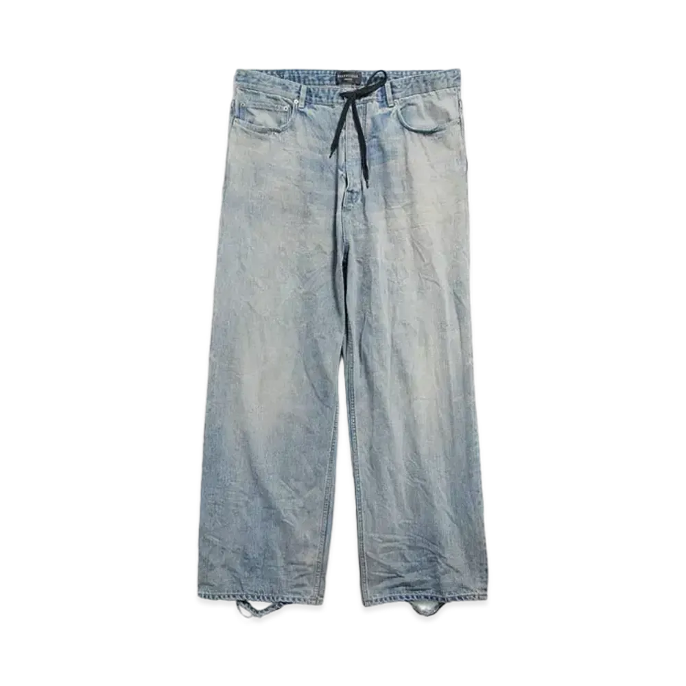 BALENCIAGA Oversized Baggy Pants "Light Blue"