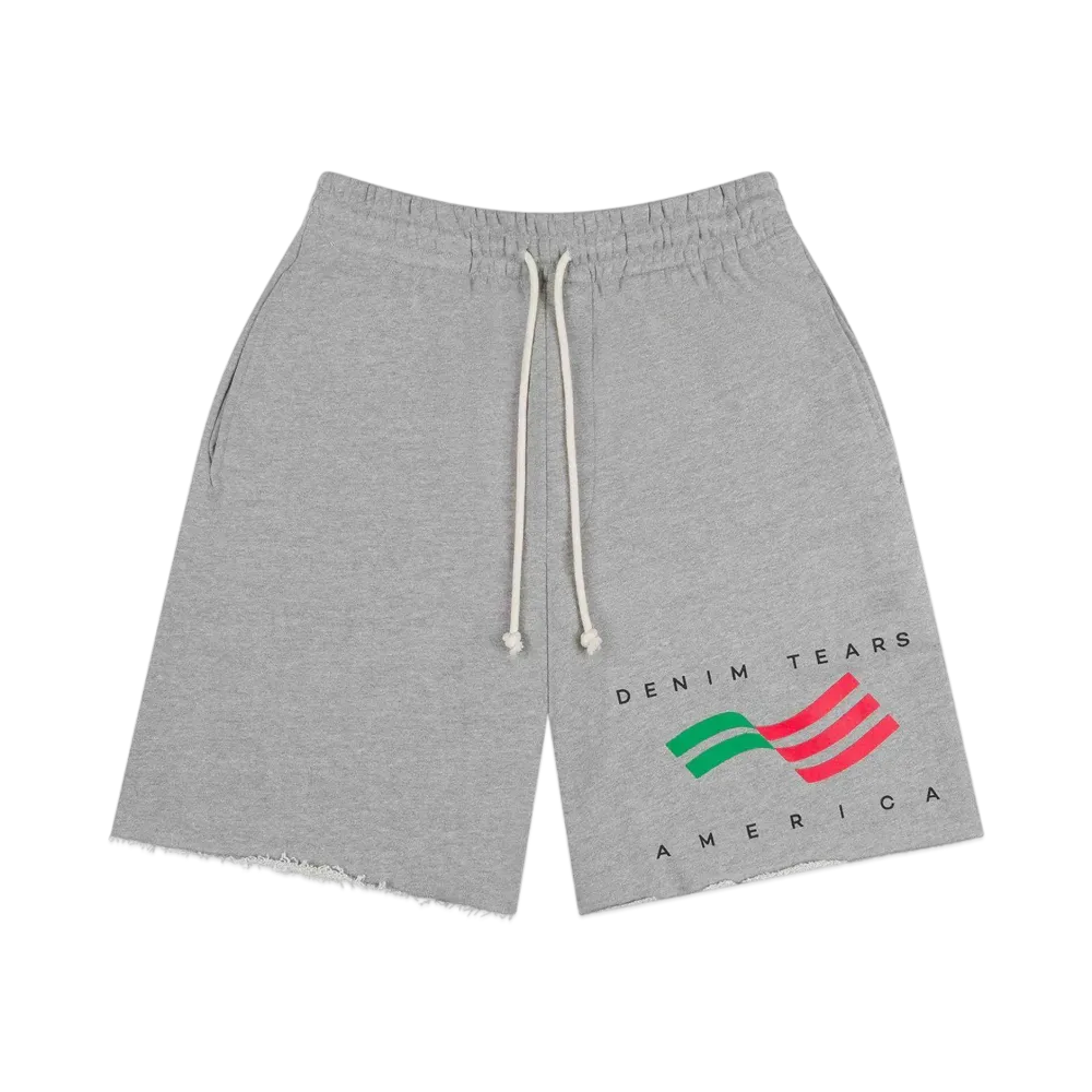 DENIM TEARS America Sportswear Shorts "Grey"