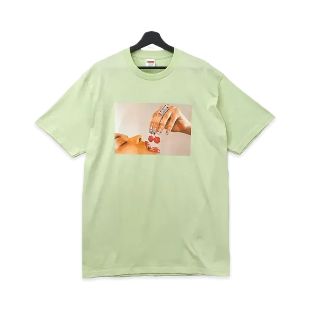 Supreme Cherries Tee "Pale Mint"
