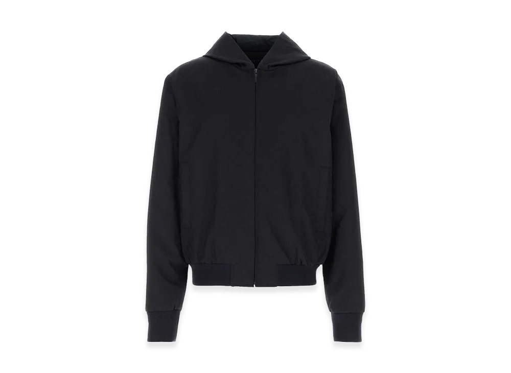 GUCCI GG Cotton Jacket "Dark Blue"