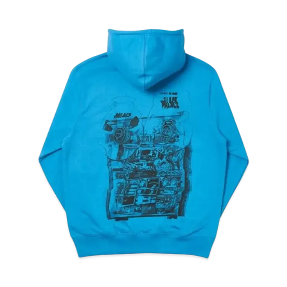 PALACE Tri-Wobble Hood "Blue"