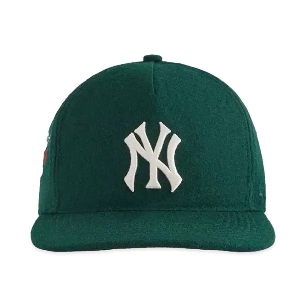 Kith x '47 For The New York Yankees Wool Rose Hitch Snapback "Stadium"