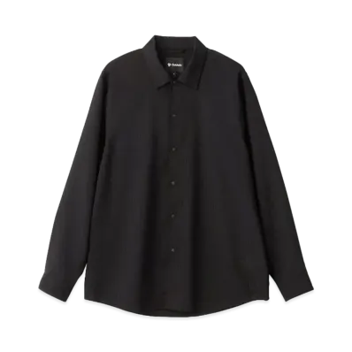 Goldwin Actobent Wool Shirt (Unisex) "Black"