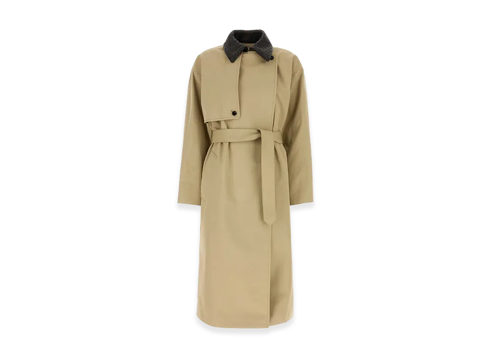 Bottega Veneta Women's Belted Trench Coat "Beige"