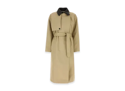Bottega Veneta Women's Belted Trench Coat "Beige"