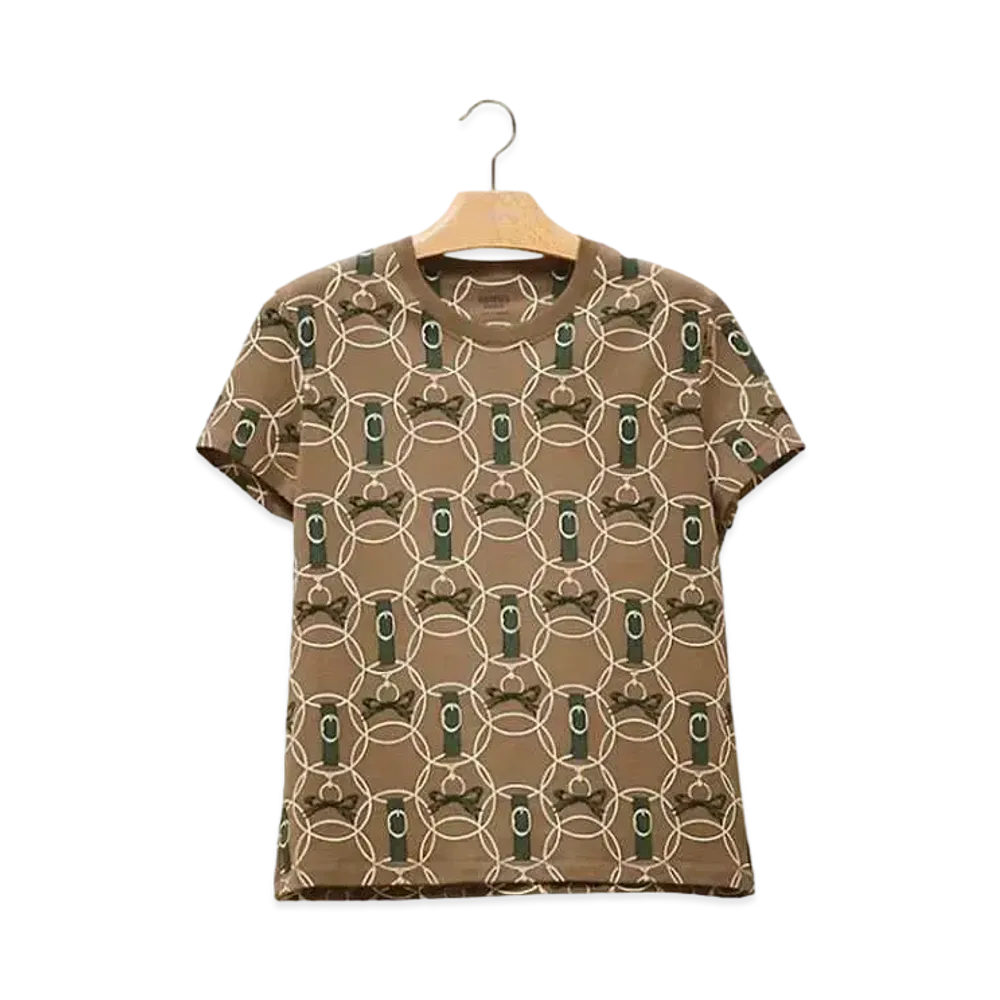 Hermes Promenade du Matin T-shirt "Vert Gobi"