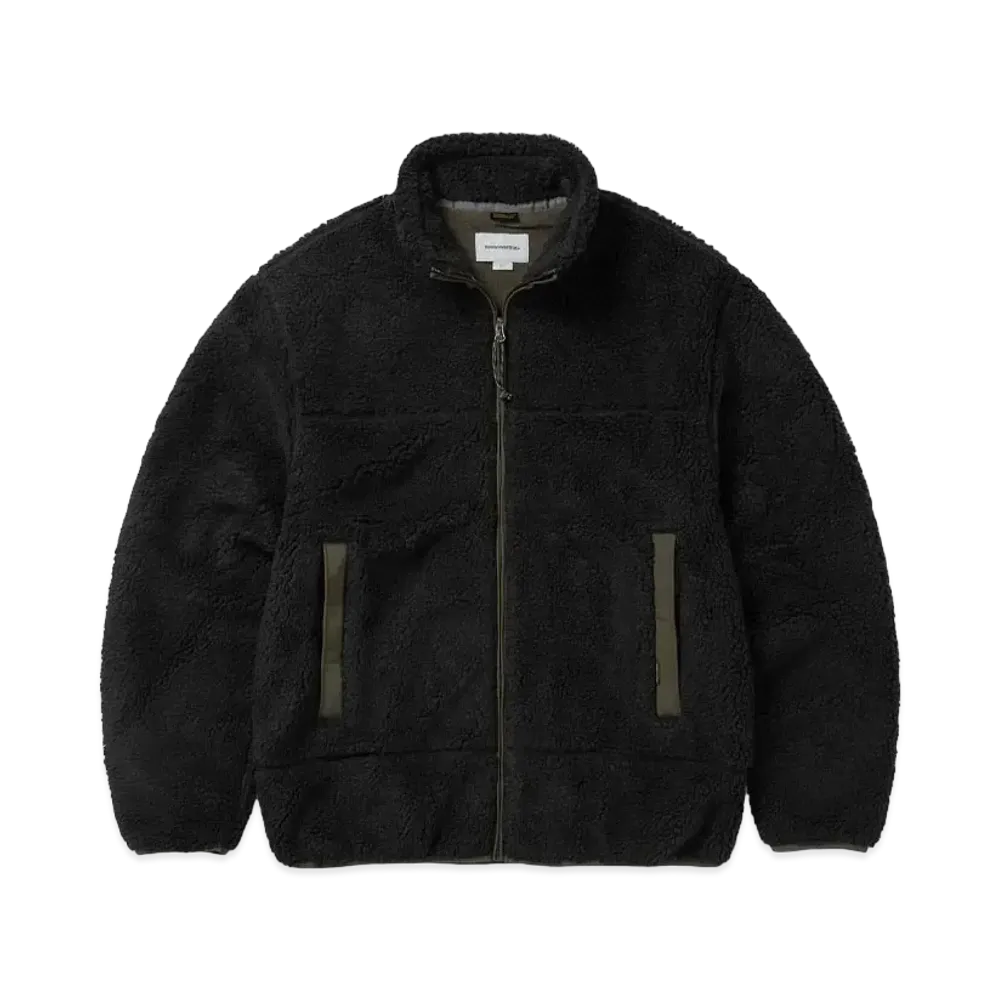 thisisneverthat T Sherpa Fleece Jacket "Black"