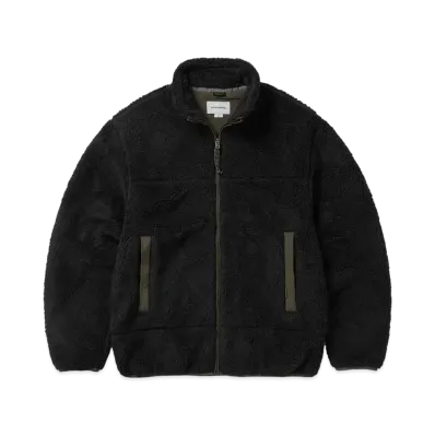 thisisneverthat T Sherpa Fleece Jacket "Black"