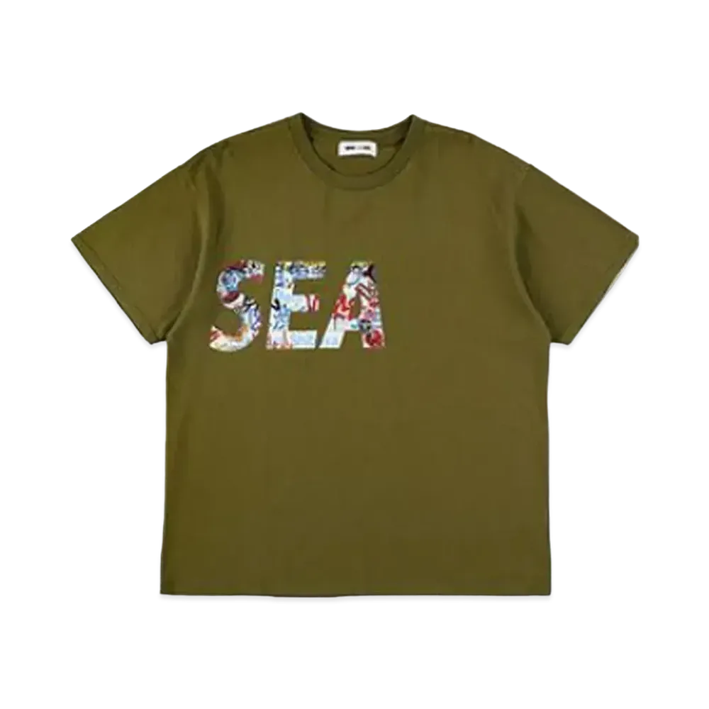 WIND AND SEA x LEE KAN KYO S/S Tee "Olive"