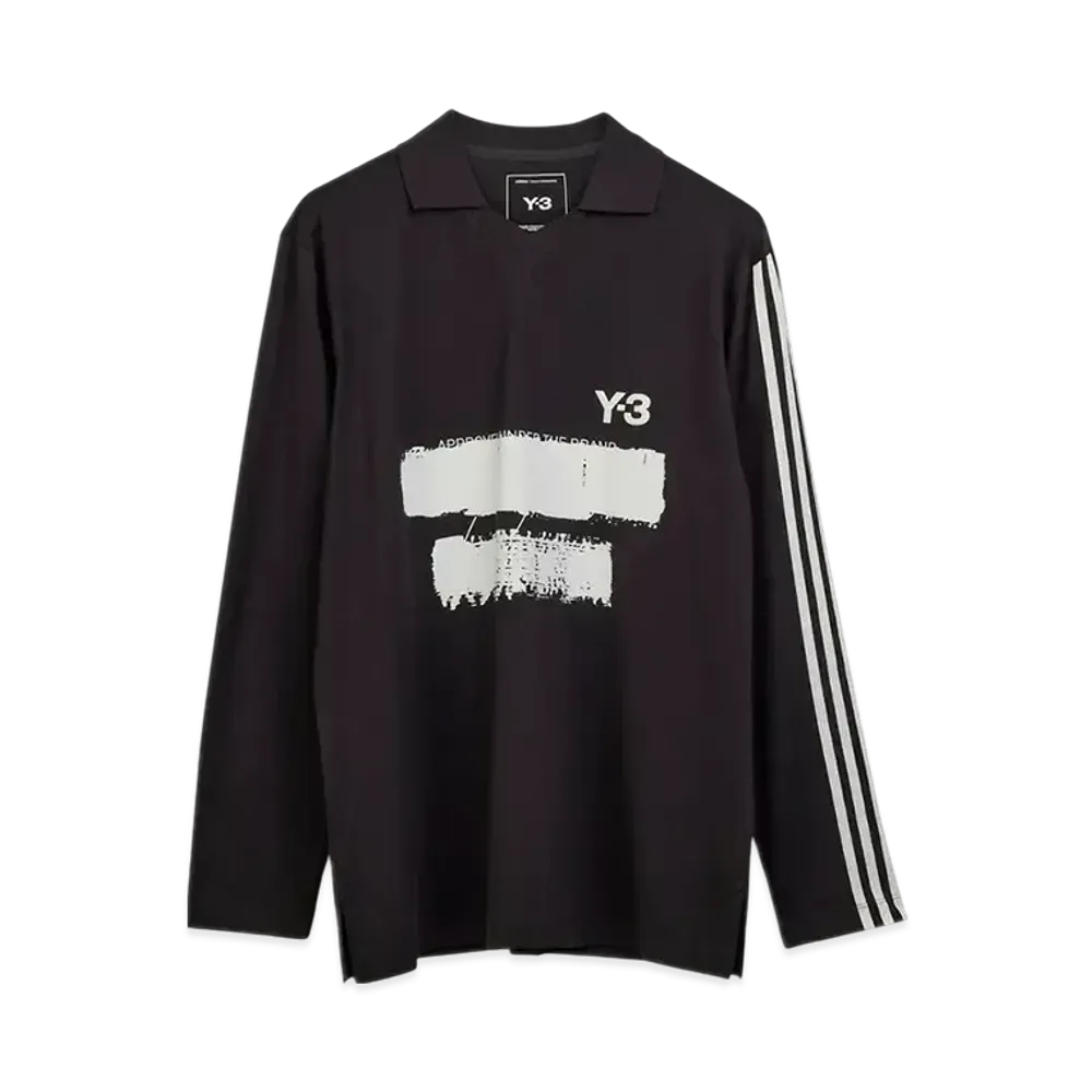 Y-3 U GFX Logo LS T "Black"