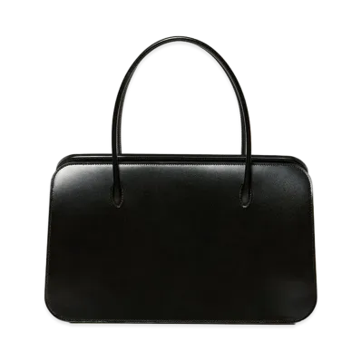 AURALEE Leather Tote Bag - M Made By Aeta "Black"