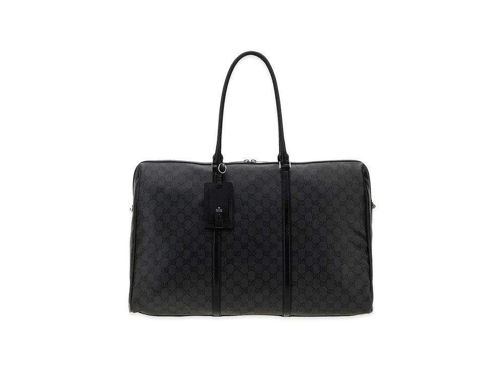 GUCCI GG Canvas Essence Classic Travel Bag "Black"