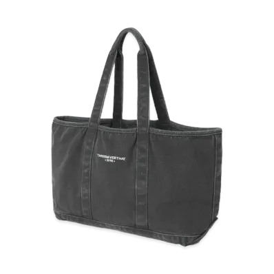 thisisneverthat Washed Canvas Tote Bag "Charcoal"