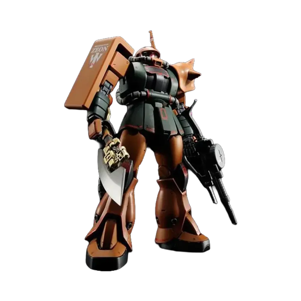 BANDAI "MASTER GRADE" -Mobile Suit Gundam MSV- MG 1/100 MS-06FS ZAKU II (GARMA ZABI USE)