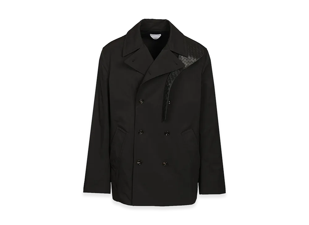 Bottega Veneta Coat with Detail "Black"