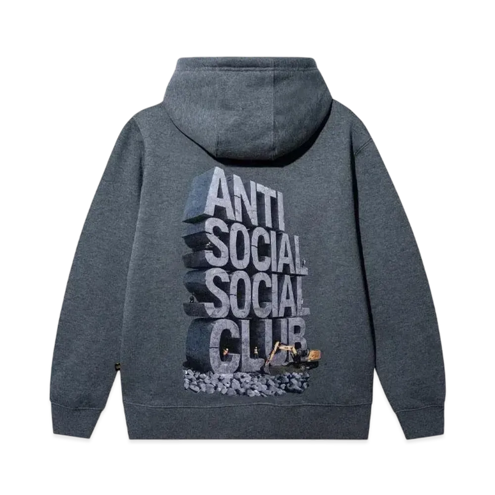 ANTI SOCIAL SOCIAL CLUB x Caterpillar Excavator Hoodie "Heather Grey"