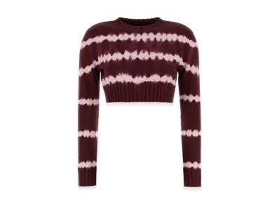 BALENCIAGA Women's Printed Cotton Sweater "Multicolor"