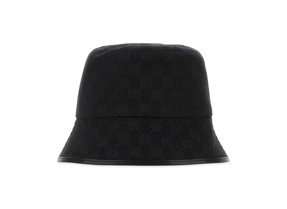 GUCCI Women's GG Fabric Bucket Hat "Black"